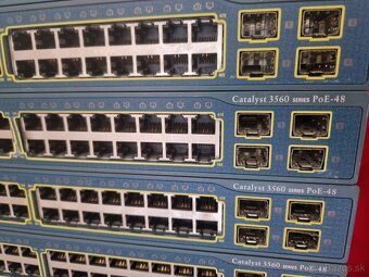 Cisco WS-C3560, POE, 48x 10/100, 4x 1Gbit - 2