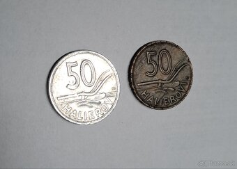 50 halier (haliere) slovenský štát - 2
