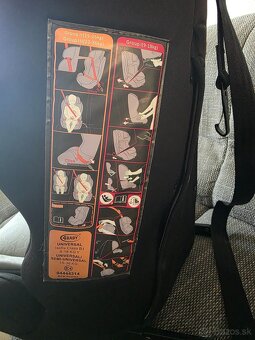 Autosedačka isofix pre deti od 9 až 36 kg - 2