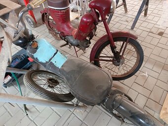 Jawa 550 - 2x + originálna brašna na pařeza - 2
