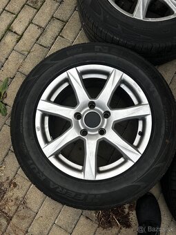 Predám elektrony 5x127 + letné pneu 225/65 r17 - 2
