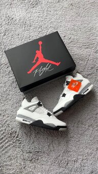 Air Jordan 4 Retro White Cement - 2