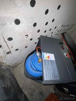 Krbový plynový ohrievač - 2