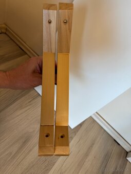 Polica IKEA - BERGSHULT + 2 x konzola SANDSHULT - 2