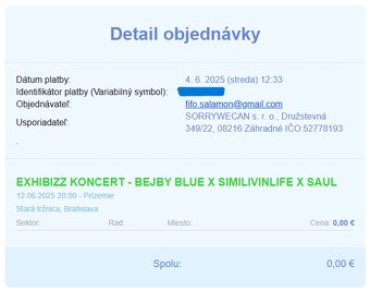 EXHIBIZZ koncert - BEJBY BLUE x SIMILIVINLIFE x SAUL - 2