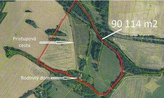 Farmárska usadlosť s vyše 9 hektármi pozemku - Čelovce, Krup - 2