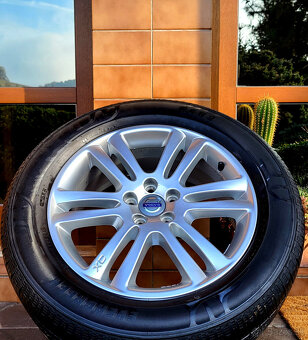 alu R18 5x108, zimné pneu 235/60, orig. Volvo XC90 / + XC60 - 2
