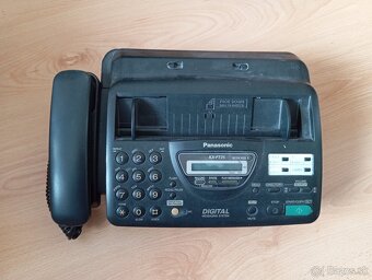 Panasonic telefón fax záznamník - 2