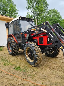 Zetor 7245 z turem - 2