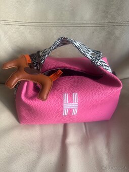 Kabelka , kufrík na styl Hermes - 2