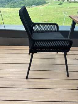 Predám terasové/záhradné kreslá 4ks - 2