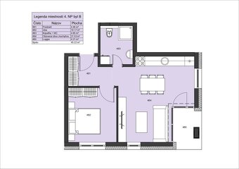 Na predaj 2-i byt s loggiou v novostavbe Square v Poprade - 2