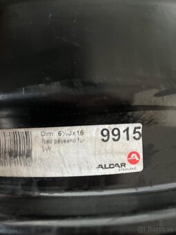 Plechove disky R16 kolesa - 2