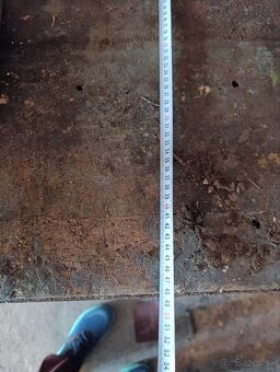 Masívny pracovný stôl - ponk - 2