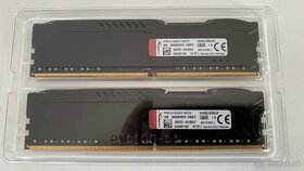 HyperX 8 GB DDR4 2666 MHz CL15 (CL12) Fury Black Series - 2