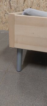2 jednolôžkové postele s matracmi ikea. - 2