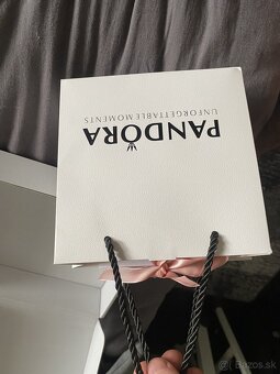 PANDORA tenisový halo náramok - 2