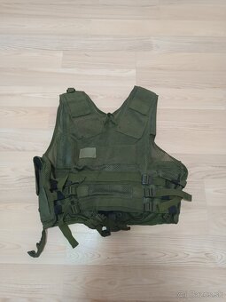 Taktická vesta army Airsoft ASG ossr USA poľovníctvo MFH mil - 2