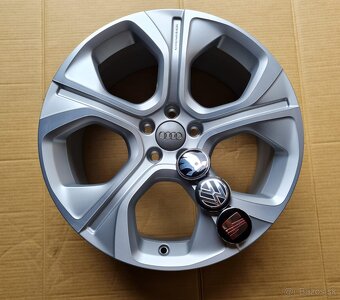 Alu disky R18 5x100 Et39 7.5J Audi Volkswagen Škoda Seat - 2