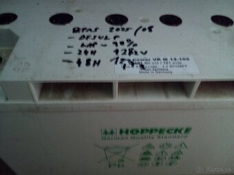 Solárna batéria Hoppecke 105 Sun Power VR M 12V - 2