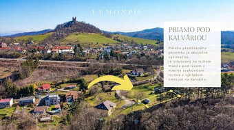 LEMONPIE ponúka na predaj jedinečný stavebný pozemok s pešou - 2