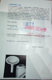 Retro masážny prístroj Ites 1972 - 2