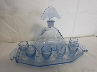 Art deco - likérová súprava. - 2