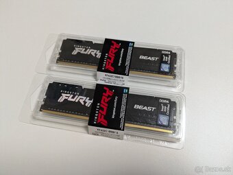 4x16GB DDR4 3200MHz RAM HyperX Fury Nerozbalené - 2