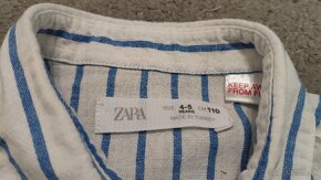 Chlapčenská košeľa Zara pre 4-5r - 2