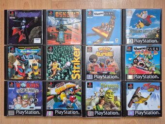 Hry na PS1 od 5€. - 2