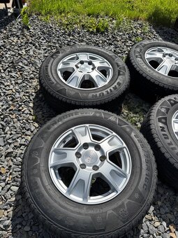 Kolesá DEZENT Van 6x130 ET62 + zimné pneu 225/75 r16 C - 2