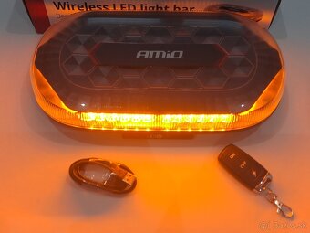 Bezdrôtová LED Majáková rampa 32cm x 19cm s diaľkovým - 2