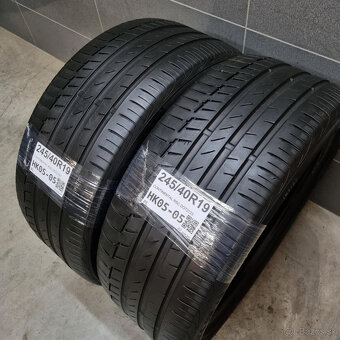 Letné pneumatiky 245/40 R19 CONTINENTAL RSC DOT2723 - 2