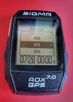 Cyklokomputer Sigma rox 7.0 - 2
