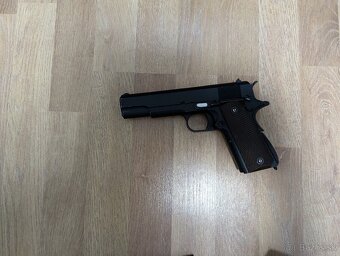 Predám arsoft pištoľ Colt M1911 – Green Gas + výhodný bundle - 2