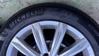 Letné 215/55 R17 + original 5x112 Disky - 2