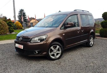 VOLKSWAGEN CADDY 2.0TDI 4x4 - 5MIEST - NAVI- VYHREV -ŤAŽNE - 2