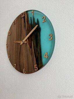 Nastene drevene epoxidove hodiny 30 - 2