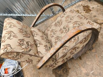 Staré kreslá halabala - 2