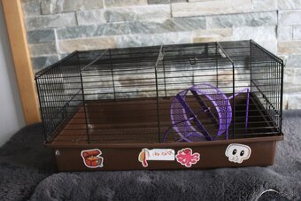 klietka pre škrečka s príslušenstvom - 2