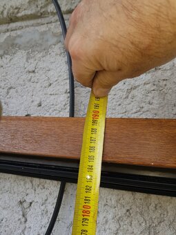 Predam balkonove dvere zlaty dub - 2