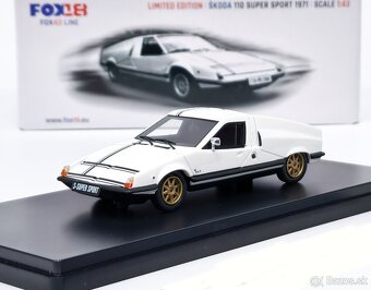 Modely Škoda 110 Super Sport (1971) 1:43 FOX18 - 2