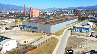 CREDA | prenájom 3 000 m2 výrobná / skladová hala, Martin - 2