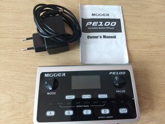 Predám MOOER PE100 Gitarový multiefekt - 2