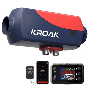 Vynikajúce BlueTooth Nezávislé Naftové Kúrenie až 8kW 12/24V - 2