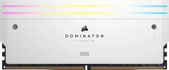 Corsair DDR5 7200 MT/s CL36 Dominator Titanium White XMP - 2