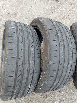 Predám 4ks letne pneumatiky Continental 225/45 r18 - 2