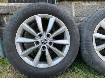 Elektróny, disky Škoda Minoris 205/55 R16 letné Continental - 2