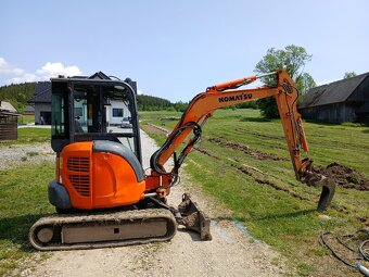 MINIBAGER BAGER RÝPADLO KOMATSU PC35MR - 2