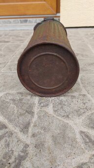 Nemecky vojensky obal na plynovú masku. - 2